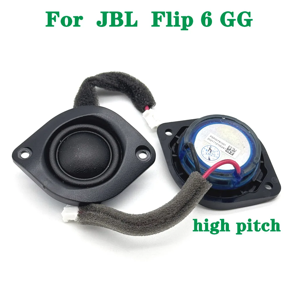 Para JBL Flip 6 GG altavoz de graves rectangular neodimio conector de altavoz de rango completo de carrera larga de alta gama para Flip 6 - imagen 2