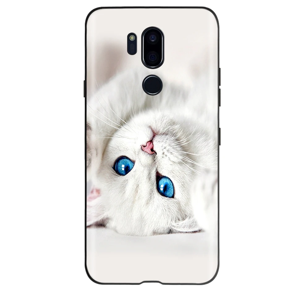 Funda de silicona suave a prueba de golpes para teléfono LG G7 funda ThinQ G710 LM-G710, carcasa trasera de 6,53 pulgadas - imagen 2