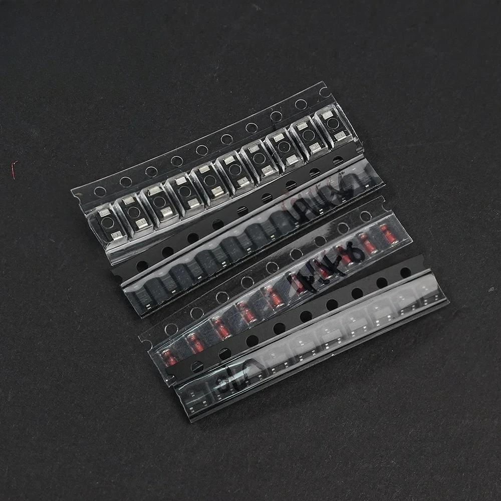 Kit surtido de transistores de diodo, 350 Uds., M1 M4 M7 1N4148 S9012 S9013 S9014 S9015 S9018 S8550 S8050 2N2222 2N3904 PNP/NPN