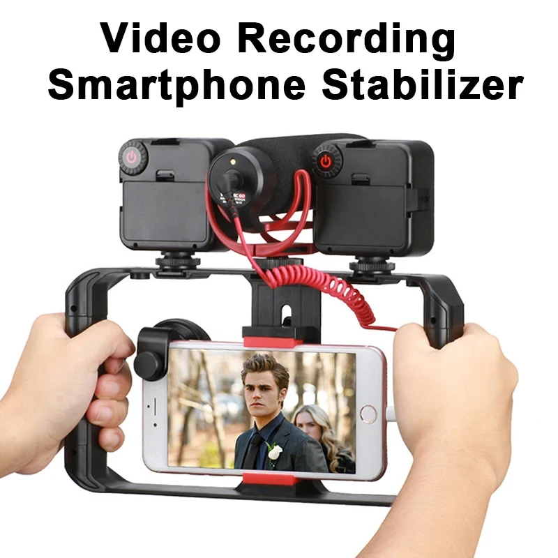 Ulanzi U Rig Pro Smartphone Video Rig con 3 soportes Grabación de vídeo Estabilizador de teléfono celular Estuche de cine Accesorios de filmación - imagen 3