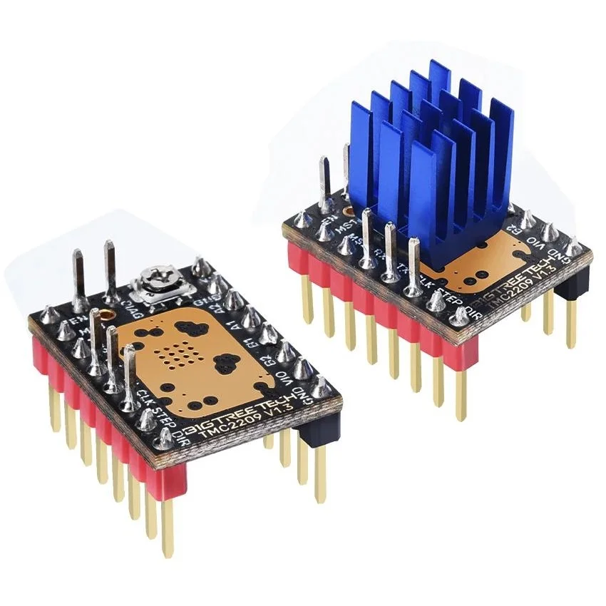 BIGTREETECH TMC2209 controlador de Motor paso a paso piezas de impresora 3D VS TMC2130 TMC2100 para impresora 3D SKR V1.4 Turbo placa base en Stock - imagen 3