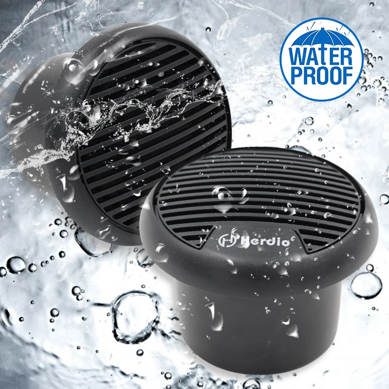 Herdio-minialtavoz estéreo bidireccional, resistente al agua, 140W, aplicable a ATV, UTV, motocicleta al aire libre - imagen 4