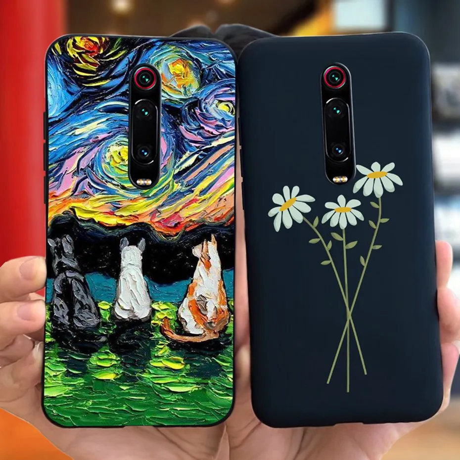 Funda de dibujos animados para Xiaomi Mi 9 T Pro Mi9T, bonita funda trasera de silicona suave de Color caramelo para Xiaomi Mi 9 T 9 T 9TPro, fundas de teléfono - imagen 5