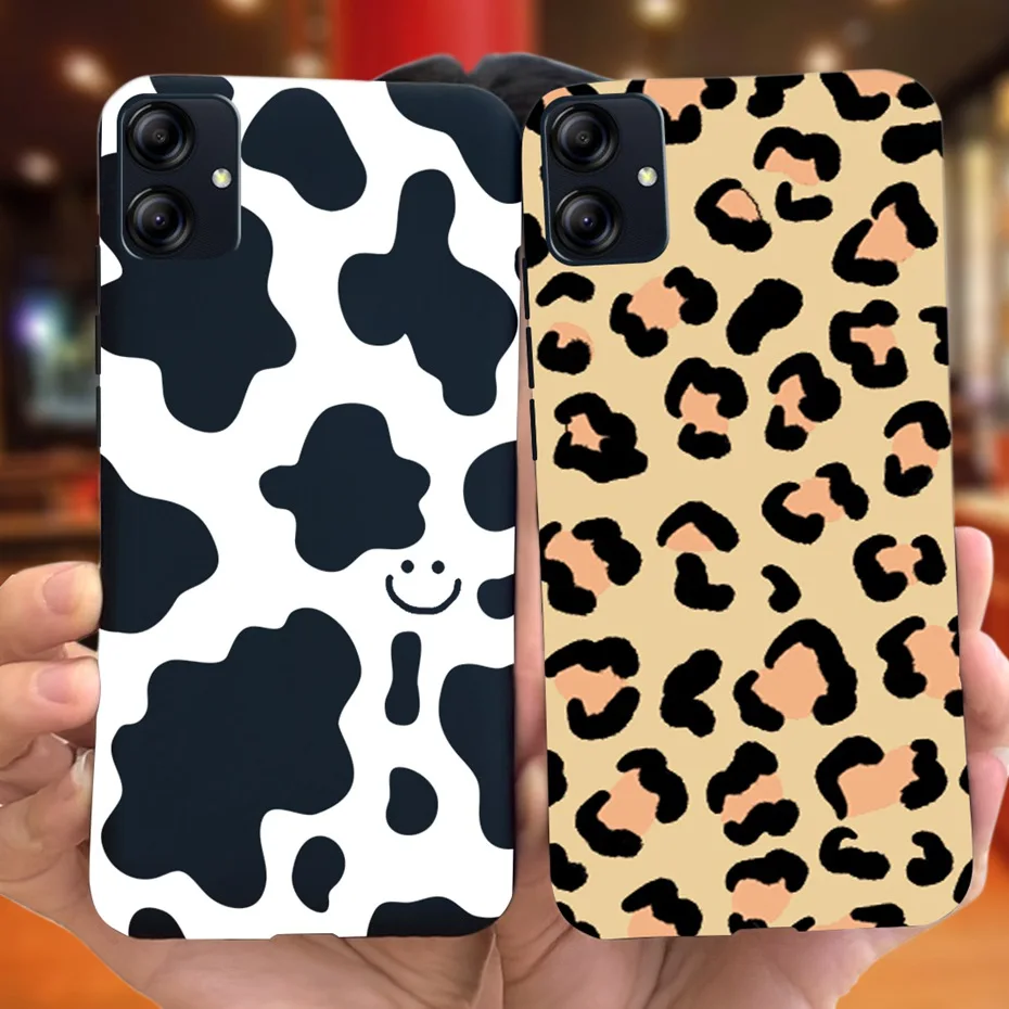 Funda de teléfono para Samsung Galaxy A04 A04e A04S 2022, carcasa suave de silicona con impresión encantadora para SamsungA04 A 04 04e A042F A045F - imagen 2