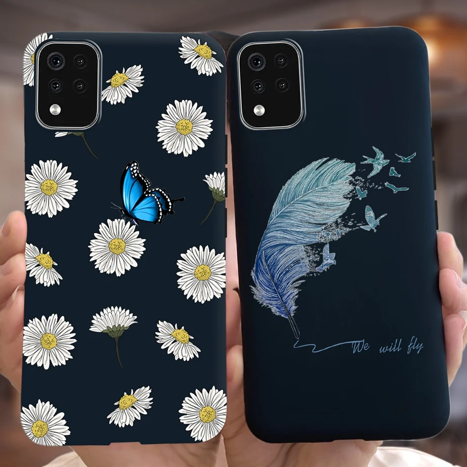 Funda de silicona blanda para teléfono LG, carcasa trasera de lujo pintada, parachoques de 6,6 pulgadas, para LM-K420, K42, K, 42, LGK42 - imagen 2