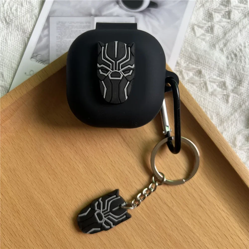 Nueva funda blanda de silicona Caroton para Anker R50i, funda protectora para auriculares Anker Soundcore P20i, bolsas para auriculares con llavero - imagen 3