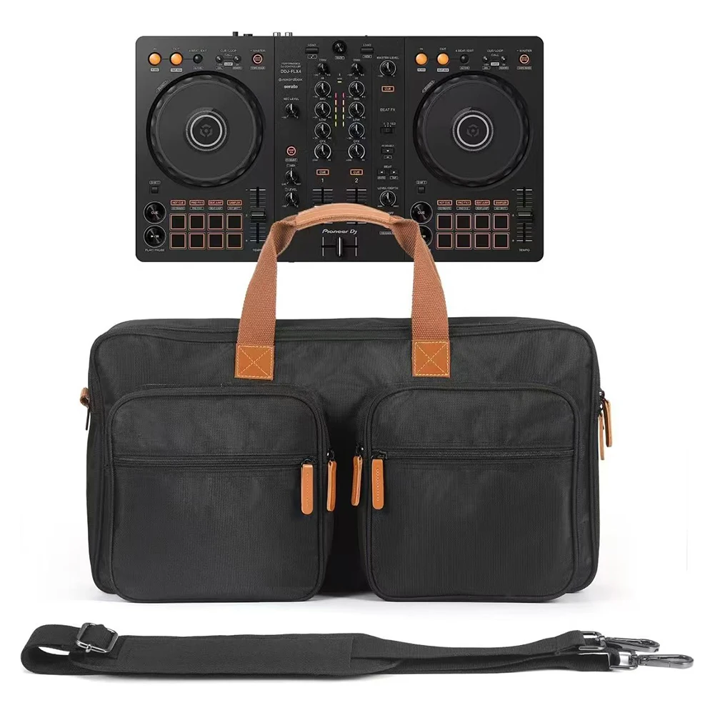 Estuche de transporte para reproductor de discos DJ para Pioneer DDJ-SB3 DDJ-400 DDJ-RB bolsa de almacenamiento portátil bolsa de transporte de viaje para DJ funda protectora para DJ - imagen 2