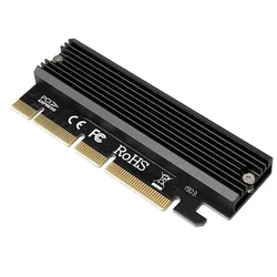 Adaptador PCIe para SSD NVMe M.2 x4/x8/x16 para PC