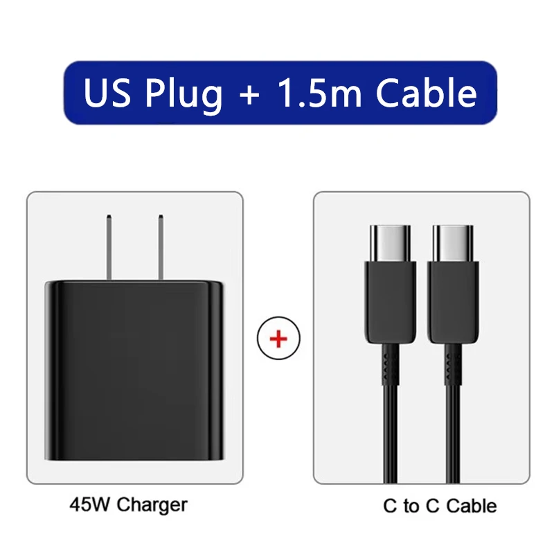 US Plug - 1.5m Cable