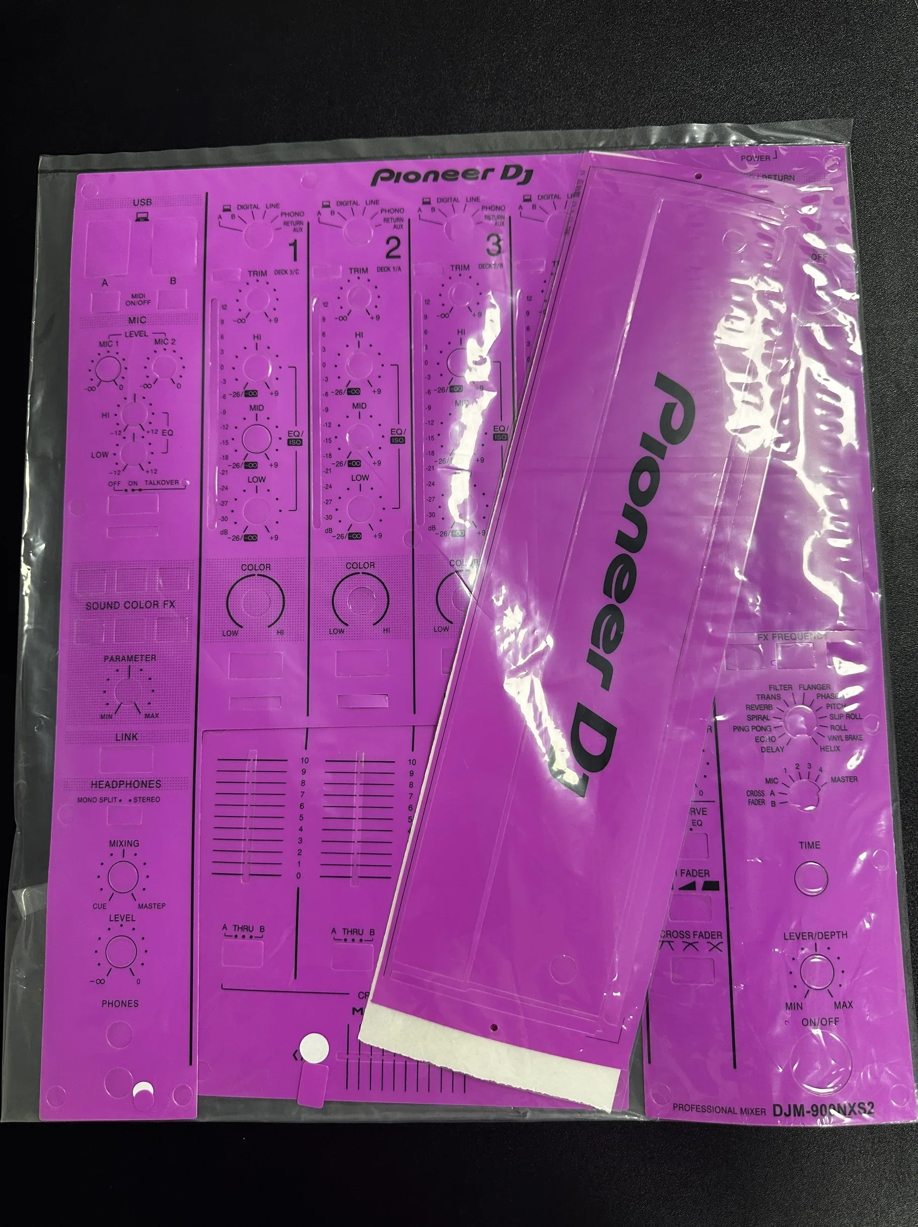 Pioneer Panel Djm900nxs2 Consola de mezclas Reproductor de discos de generación 9003 Protector de película especial. No panel de hierro - imagen 5