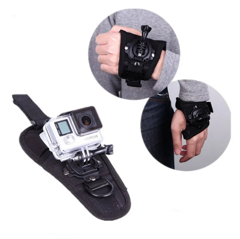 Accesorios para Gopro 13 12 11 10 9 carcasa impermeable funda de silicona Protector de pantalla de vidrio paquete adaptador soporte palo Selfie - imagen 4