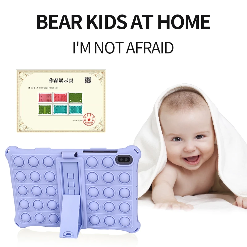 Funda de silicona blanda para Samsung Galaxy Tab A8, SM-X200, X205, A7, T500, T505, S6 Lite, S5E, T860, 865, P610, P615, P619, T720, T725 - imagen 3