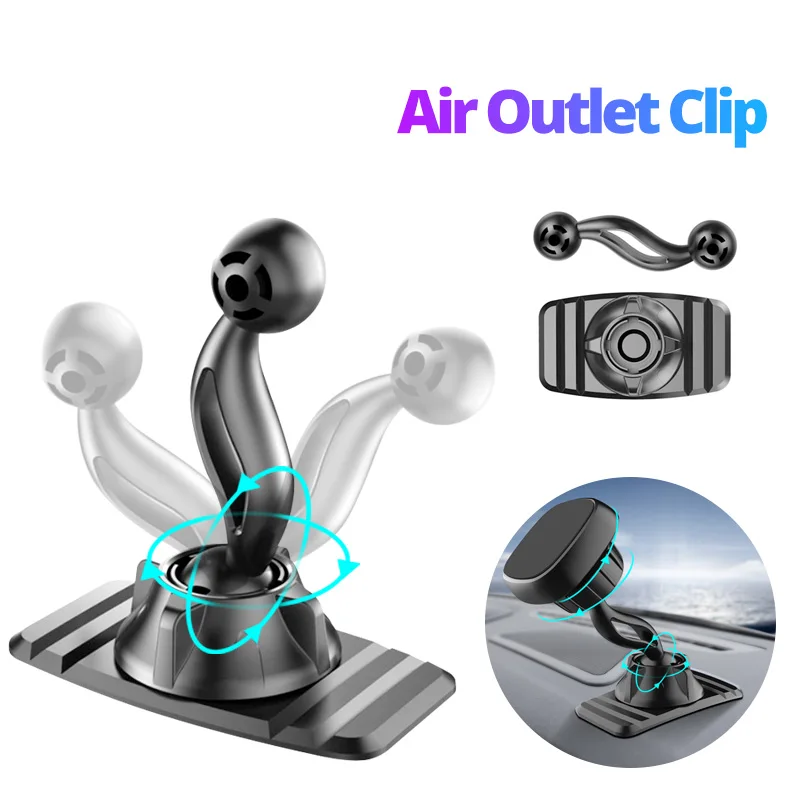Soporte Magnético Coche 360° – Cabezal Bola 17mm para Teléfono - imagen 2