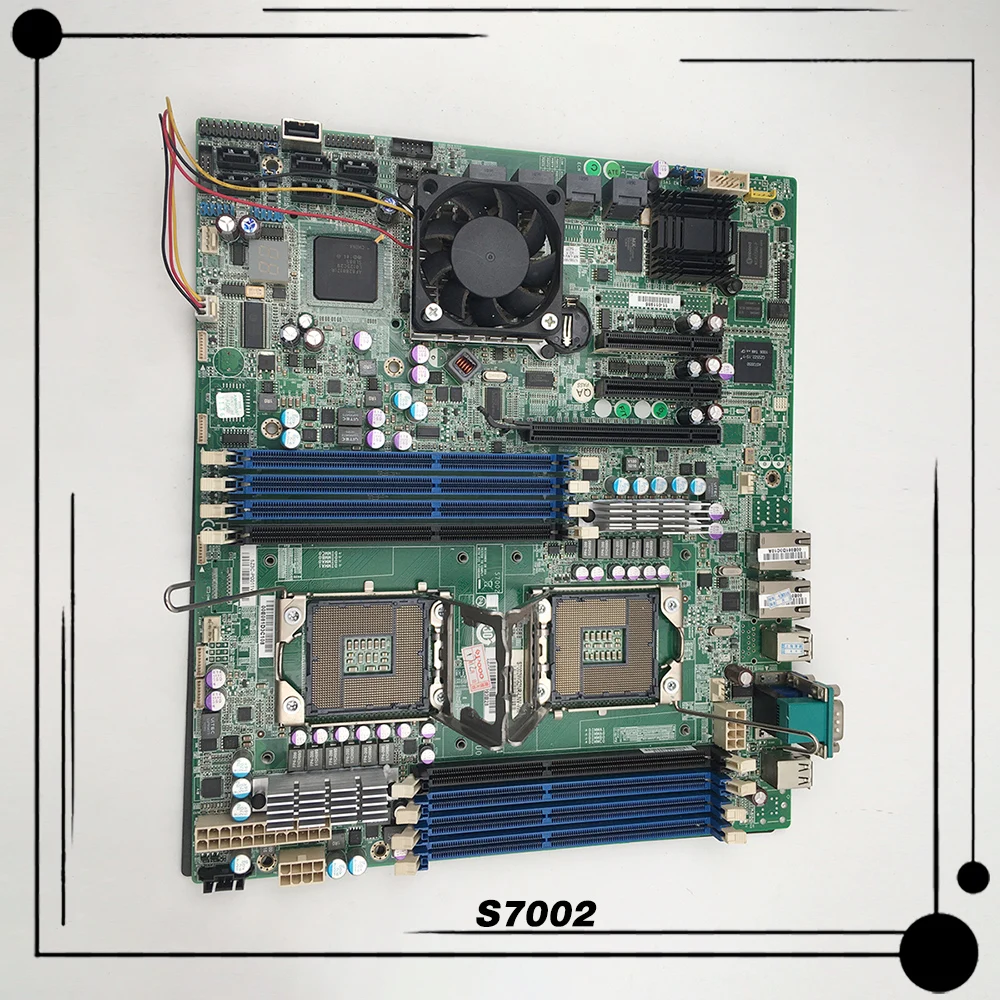 Para placa base de servidor TYAN R510 G7 1U bidireccional LGA1366 X58 prueba perfecta S7002 - imagen 2