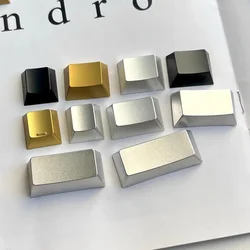 Teclas metálicas sin grabar para teclado mecánico, perfil Cherry