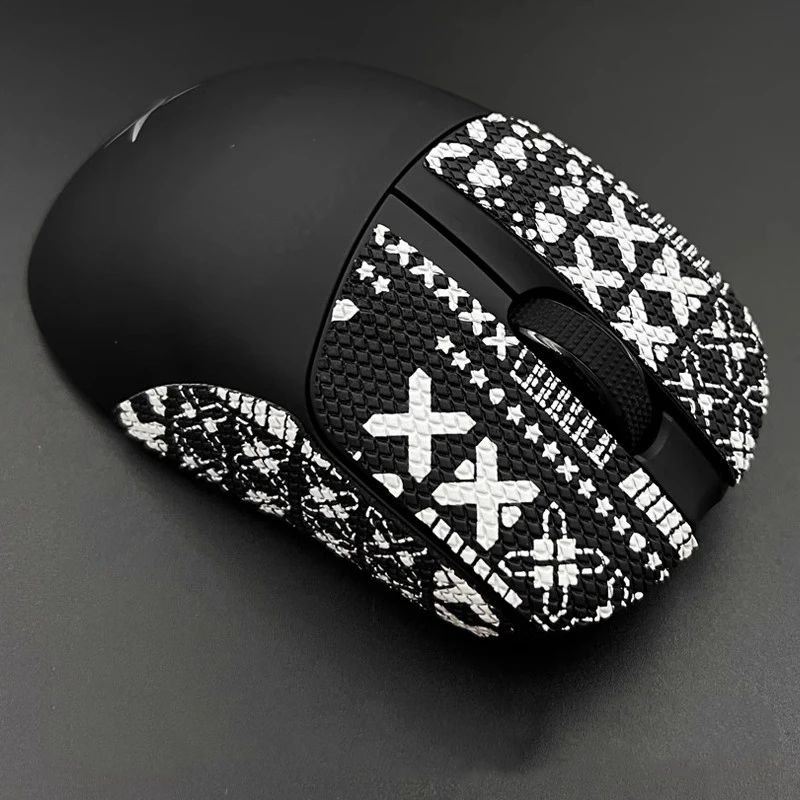 1 Juego de pegatinas antideslizantes para ratón para Delux M500/M500 PRO, pegatinas antideslizantes y antisudor - imagen 2