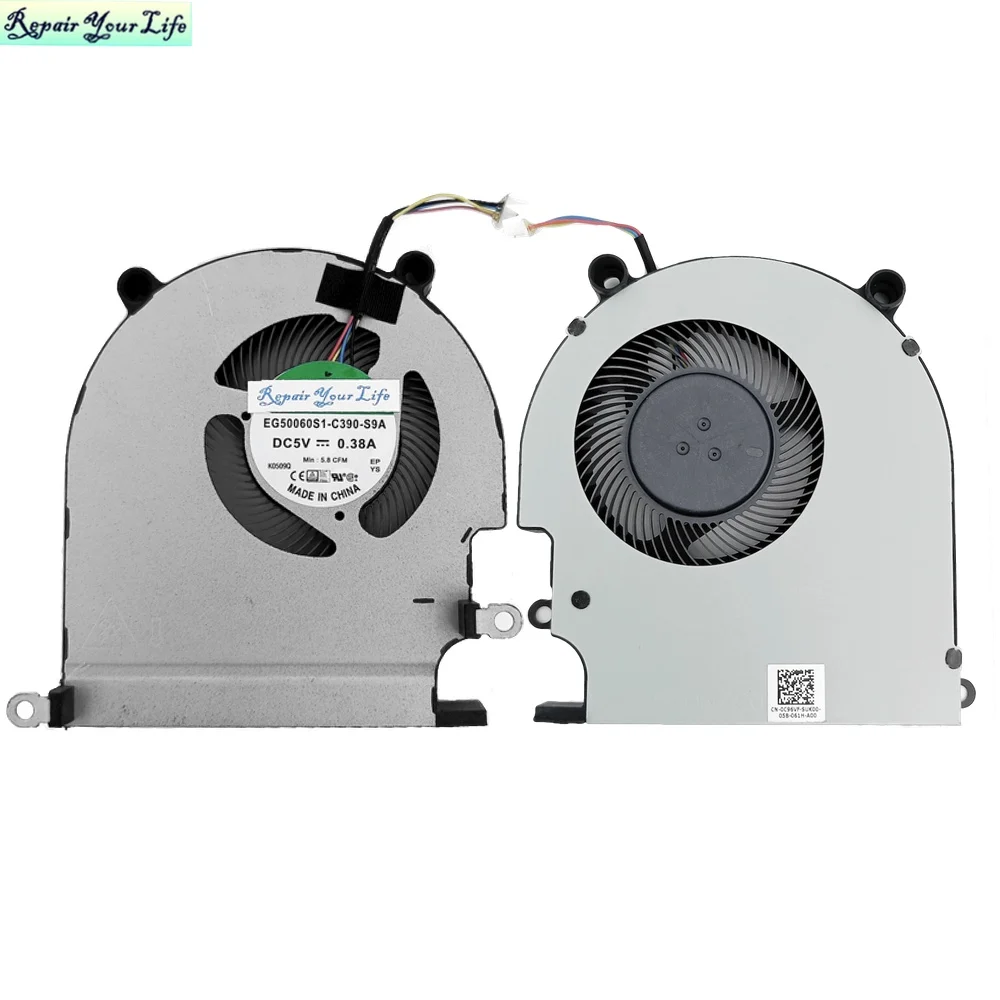 Ventiladores de refrigeración para estación de acoplamiento Dell Thunderbolt, enfriador 0C96VF, WD19TB/DC EG50060S1-C390-S9A, DFS200005940T, FL8X, DC28000NZF0/NZS0 - imagen 4