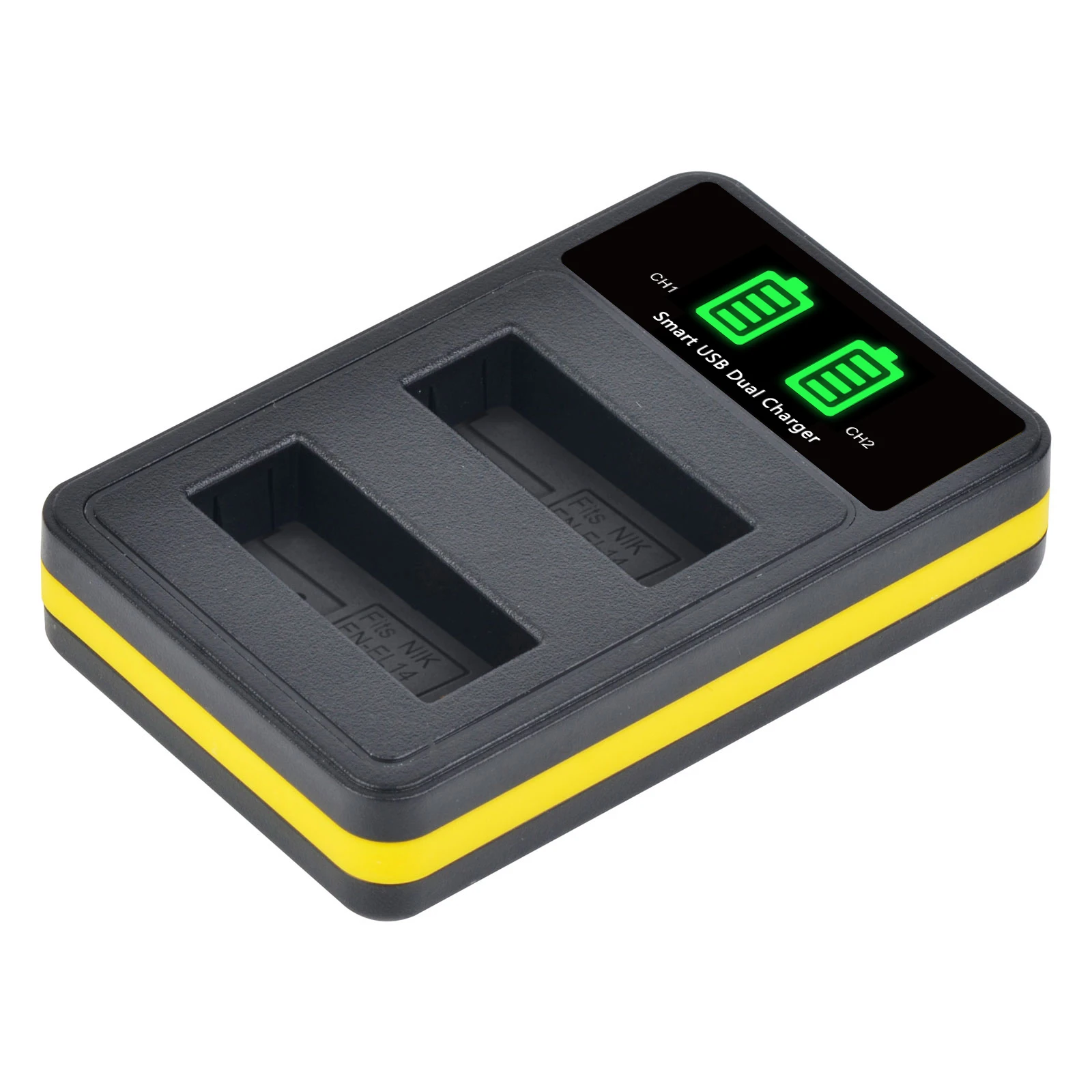 EN-EL14 EL14a ENEL14 Cargador de batería para Nikon D5200 D3100 D3200 D5100 P7000 P7100 MH-24 Cargador - imagen 4