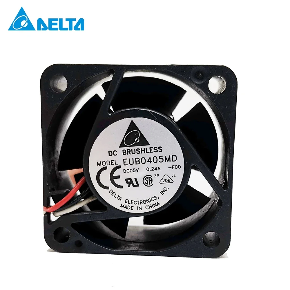 Para Delta EUB0405MD F00 40x40x20 DC 5V 0.24A Servidor de interruptor de 3 líneas Ventilador de refrigeración silencioso