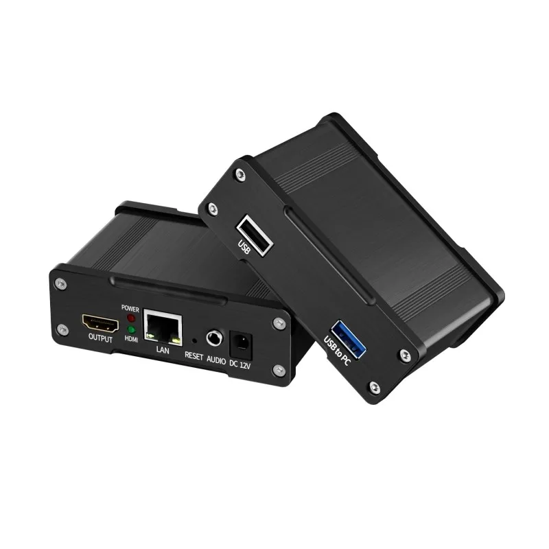 UNISHEEN-REPRODUCTOR DE disco Flash USB JM1000-Plus, decodificador de captura de vídeo, H.265, H.264, RTSP, SRT, RTSP, Rtmp, IP a HDMI