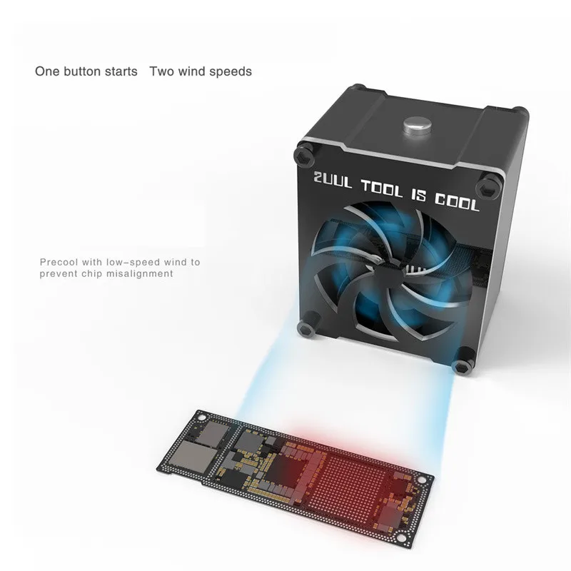 2UUL DA99 CUUL Mini ventilador de refrigeración 5V herramienta de disipación de calor de mantenimiento de placa base de teléfono móvil portátil - imagen 4
