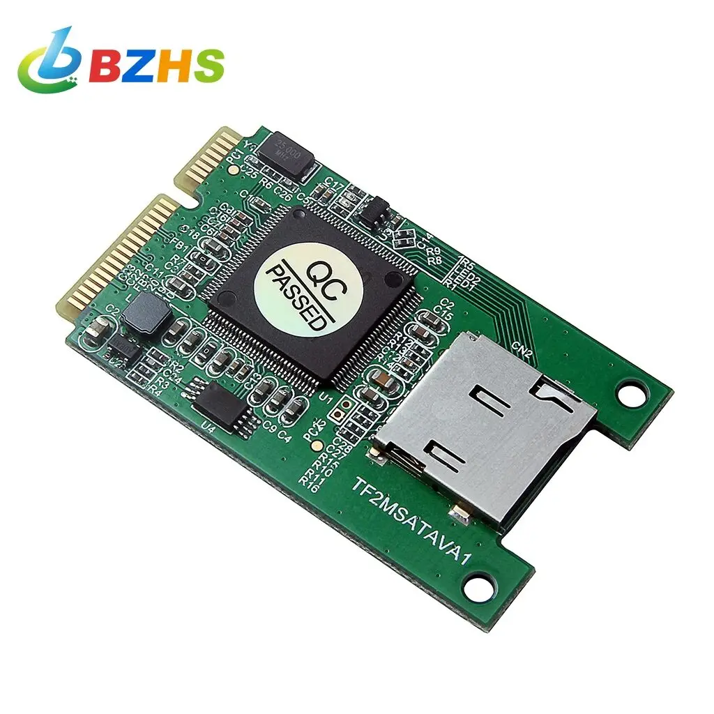 Tarjeta Micro SD TF a mSATA SSD adaptador mSATA Mini PCI e SSD a Micro SD TF tarjeta convertidor para PC ordenador portátil - imagen 5