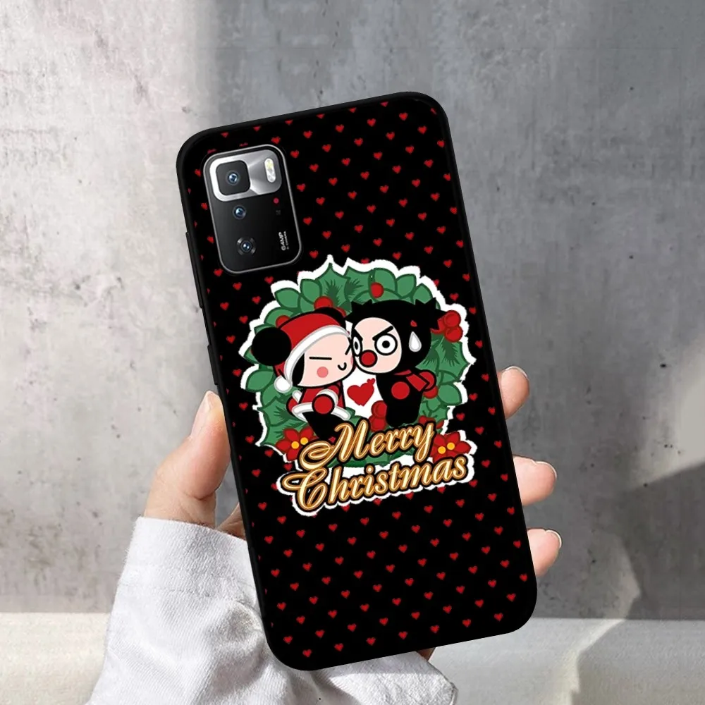 Funda de teléfono Pucca y Garu para Redmi Note 4X5 A 6 7 8 T 9 9S 10 11S 11Epro Poco M3 Pro - imagen 5