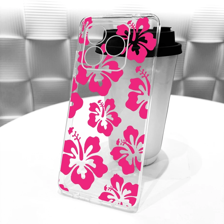 Para Honor X5C Plus funda NLA-LX1 elegante funda pintada de mariposa funda de teléfono de silicona transparente para Honor X5C HonorX5C Plus carcasa suave - imagen 3
