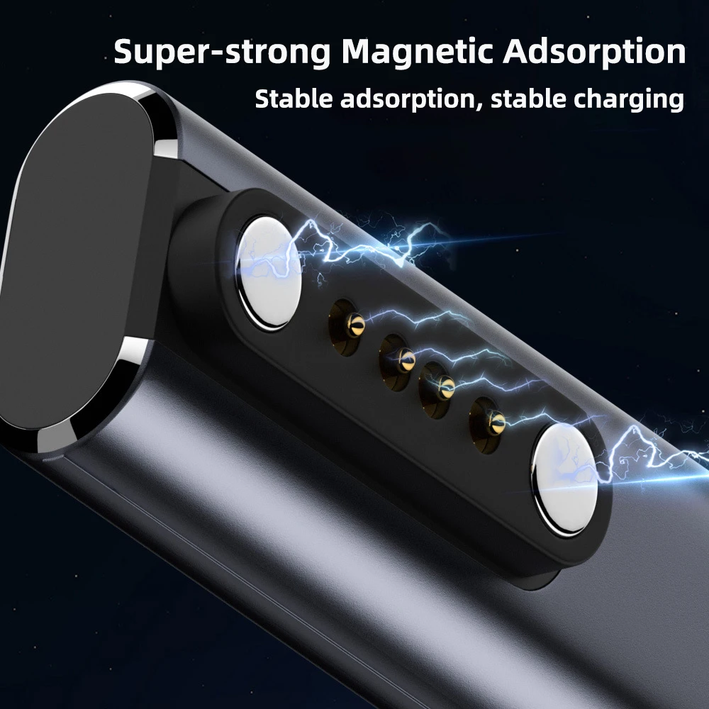 Adaptador de cargador magnético tipo C a 7,62mm/2/4 pines, convertidor para niños, reloj inteligente Shokz, adaptador de carga de auriculares de transferencia ósea - imagen 3