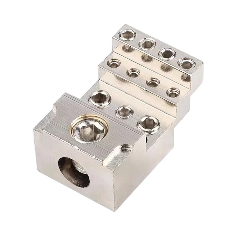 Caja de distribución, conector eléctrico de cable de alimentación, bloque de terminales de Riel Din, UKK 80A/125A/160A/250A/400A - imagen 5