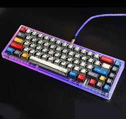 Swagkeys EAVE65 – Kit Teclado Mecánico Hot Swap Transparente