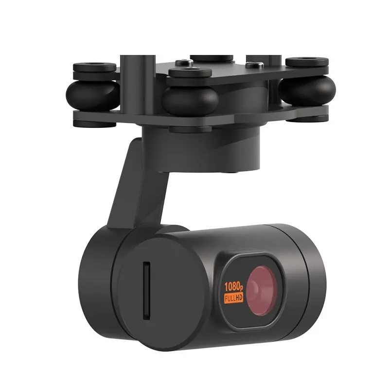 Cámara PTZ estable C10PRO de 3 ejes, 1080P, 25FPS, HD, 2K, cardán, Compatible con Dron de carreras H16 FPV, Control remoto - imagen 2