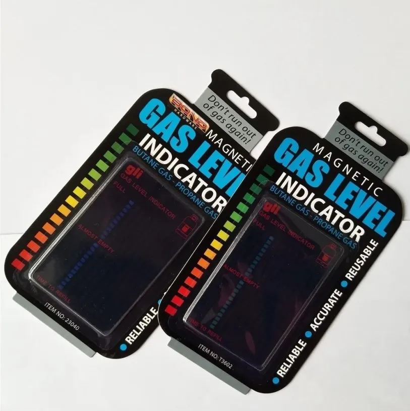 2PCS Magnetic Gas Level Indicator Reusable Fuel Level Indicators Gas Tank Gauge Level Indicator Sensor for Home Kitchen Tool