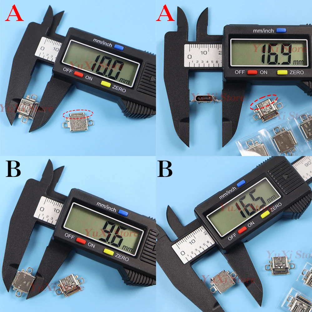 Conector de alimentación de puerto de carga USB tipo C para Switch 2 NS 2, cargador de consola de juegos, enchufe, pieza de reparación, 2 uds. - imagen 5