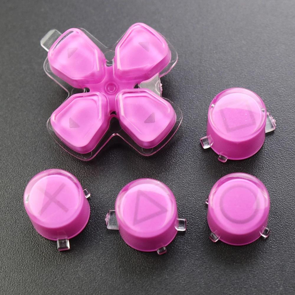 Juego de botones para PS5 d-pad ABXY, botón de gatillo, botón de gelatina para PlayStation 5, controlador de Gamepad, piezas de reparación de repuesto - imagen 5