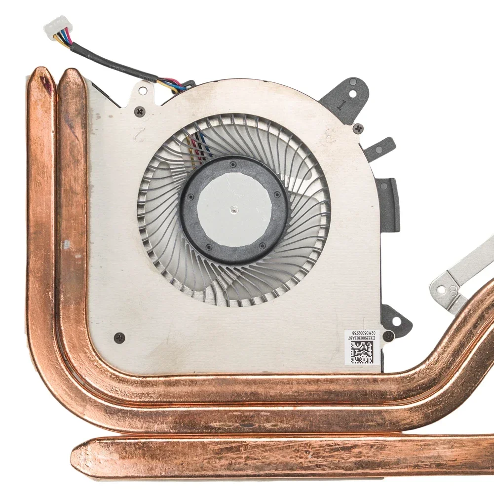 Ventilador de refrigeración Original para ordenador portátil MSI GF63 8RC 8RD MS-16R1 MS-16R2 ventilador de refrigeración de CPU con disipador de calor PABD08008SH N413 - imagen 5