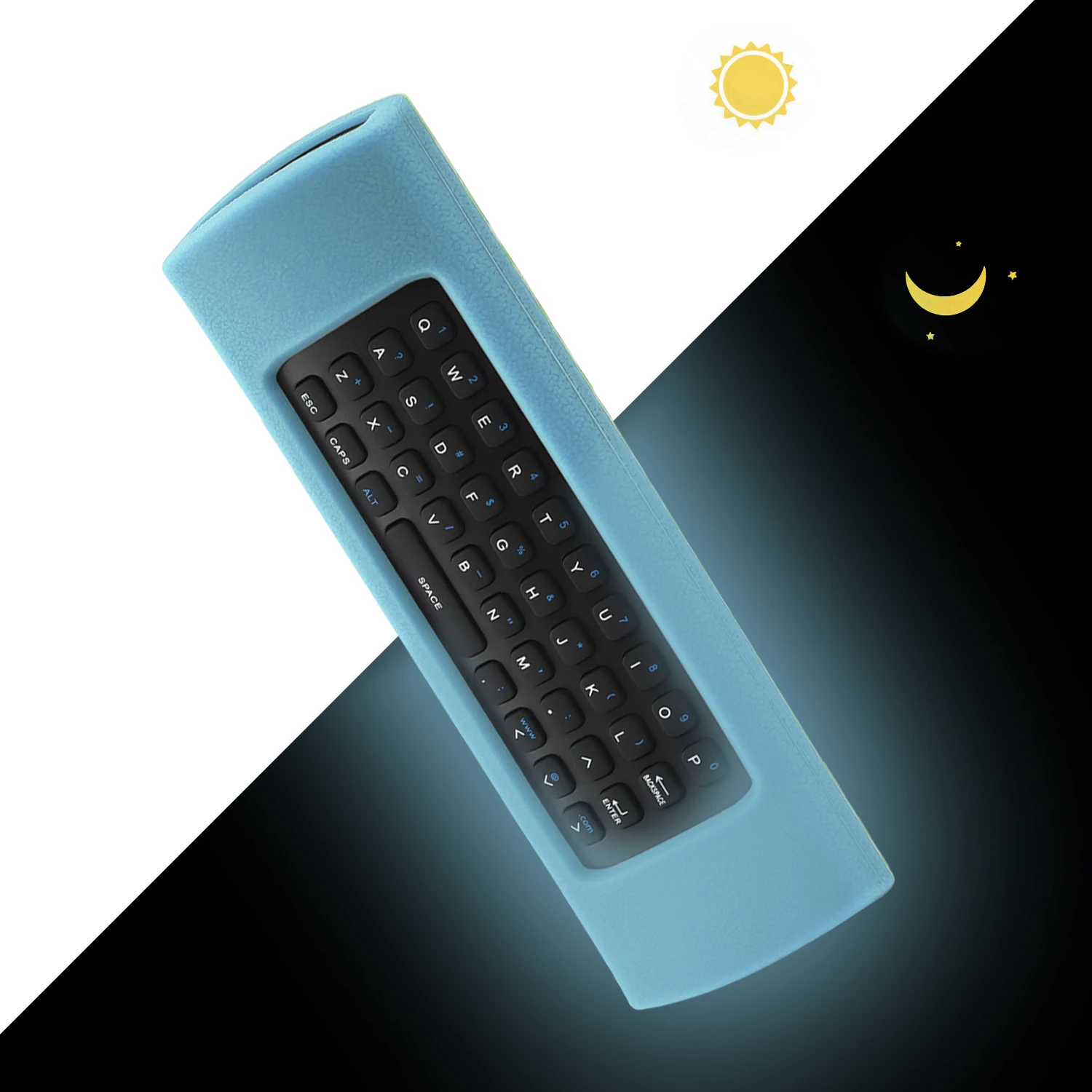 Funda protectora de silicona para mando a distancia MX3, cubierta para teclado inalámbrico RF, 2,4G, Control remoto de doble cara - imagen 5