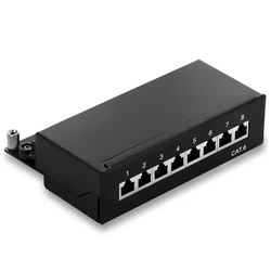 Linkwylan Patch Panel CAT6 – 12 Puertos Blindado de Pared