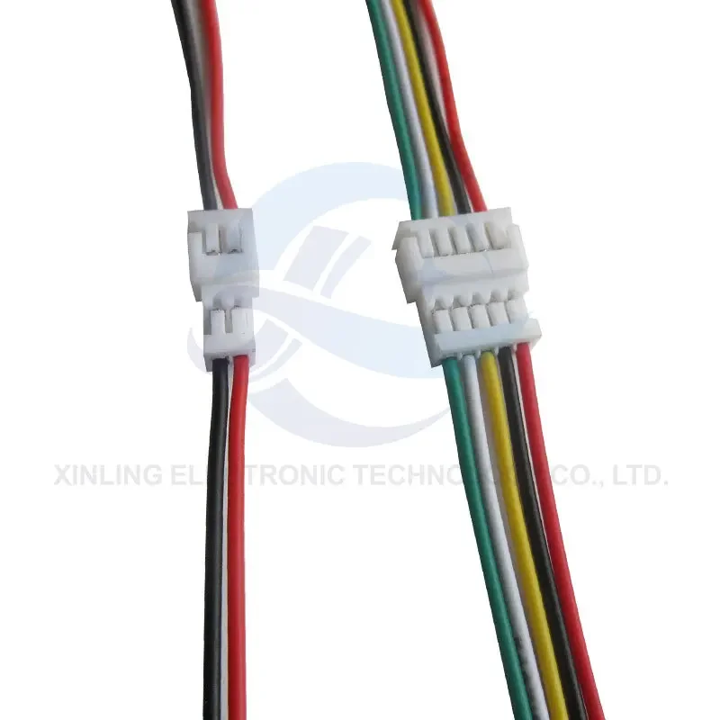 10 pares JST 1,25 conector de Cable macho hembra paso 1,25mm 2P 3P 4P 5P 6P JST conector de Cable Terminal Jack longitud 10/15CM - imagen 2
