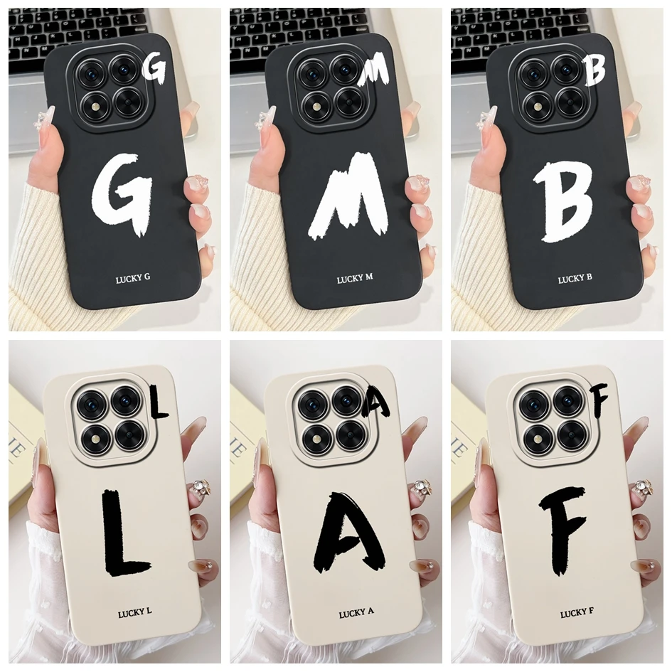 Para Xiaomi Redmi Note 14 Pro Plus Funda nuevas letras de la suerte Funda de silicona suave a prueba de golpes para Redmi Note 14 Pro 4G 5G 14Pro + Funda - imagen 4