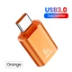 type-c to usb orange