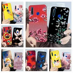 Honor 10i – Funda TPU con Mariposas y Flores