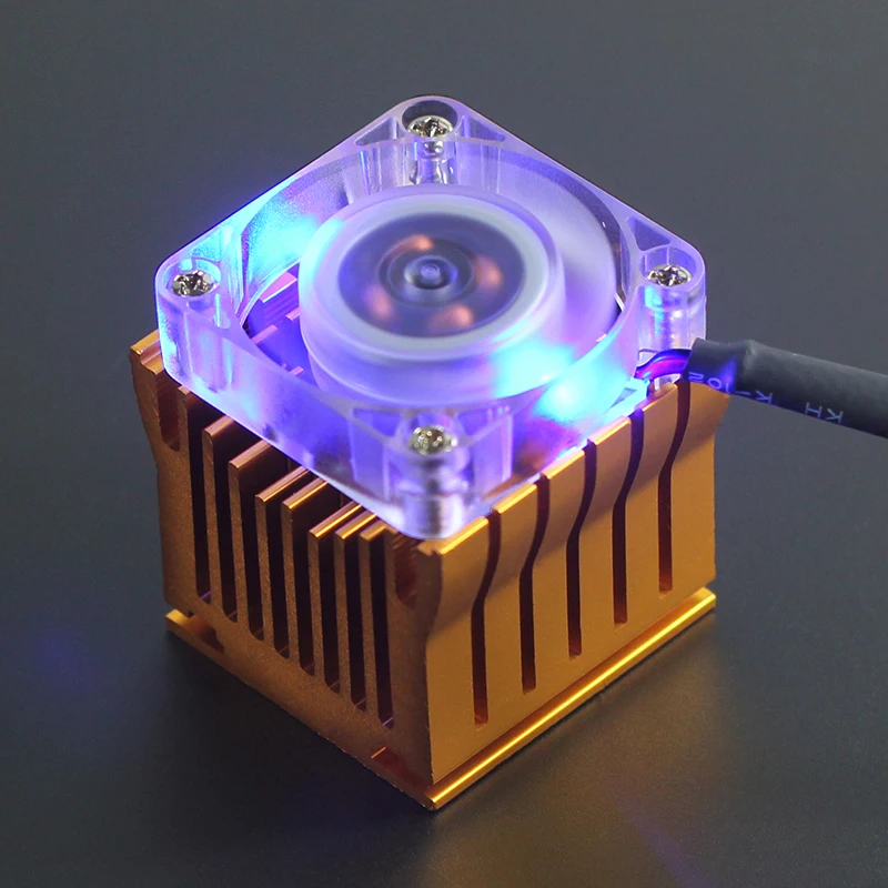 Nuevo enfriador de Chip de puente North South DC 5V 12V 24V 4010 con disipador de calor 40mm 40x40x10mm ventilador de refrigeración espacio de orificio de 3 cables 45-85MM
