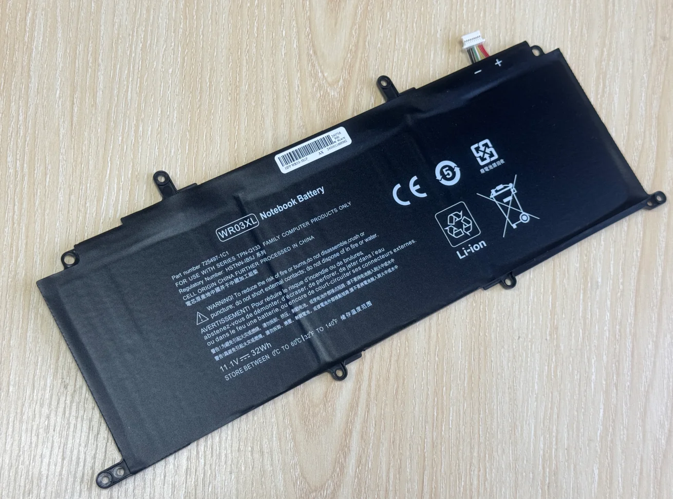 SeagullStar WR03XL Batería para portátil HP Split X2 13-M110DX 13-M000 Ultrabook HSTN-DB5J HSTN-IB5J 725607 -001 TPN-Q133 725497 -2B1 - imagen 4