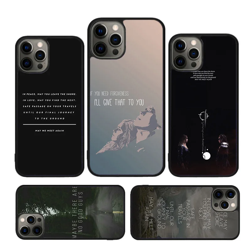 Funda de teléfono con 100 citas de TV para iPhone 17 Air 16 15 14 11 12 13 Pro MAX Plus