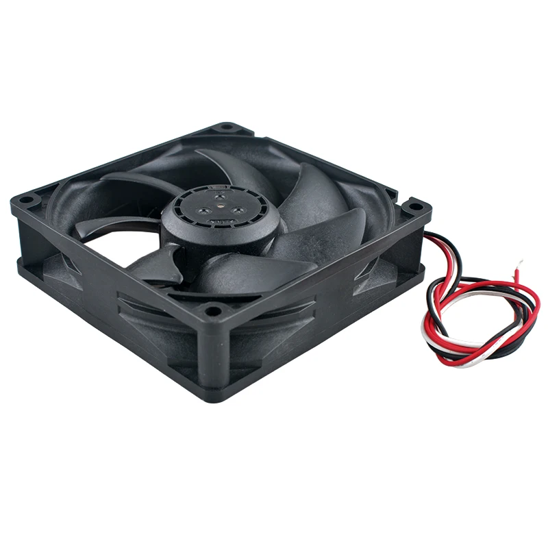 09225SA-12P-AL Ventilador de enfriamiento de flujo axial 92 mm x 92 mm x 25 mm DC12V 0.30A 3550 rpm 58.9 CFM 9,2 cm para convertidores de frecuencia de energía - imagen 3