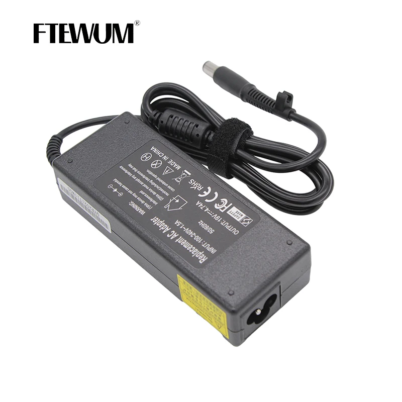 FTEWUM-adaptador de corriente AC para ordenador portátil, adaptador de 19V, 4,74a, 90W, 7,4x5,0mm para HP Pavilion DV3 DV4 DV5 DV6 8460p 8530p 8560w ProBook 430 G1 - imagen 3