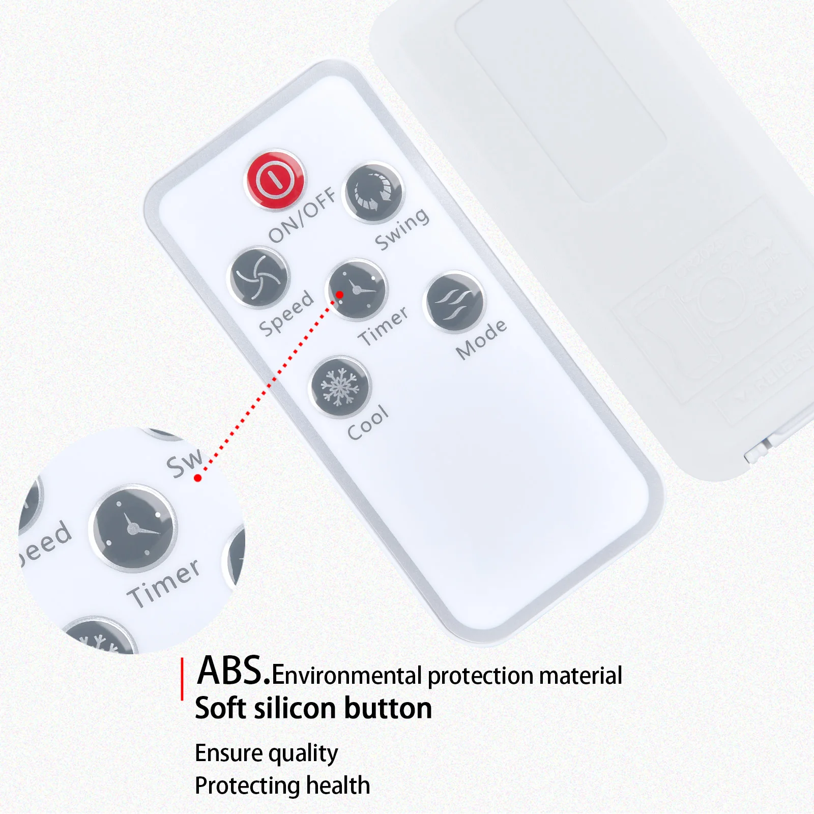 Nuevo mando a distancia de repuesto para COSTWAY 3 en 1 enfriador de aire 65W - imagen 4