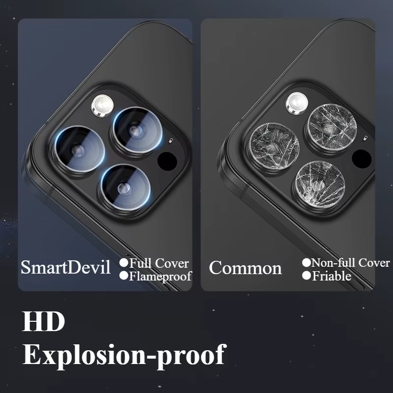 SmartDevil Protector Vidrio Cámara iPhone 16 Pro Max - imagen 2