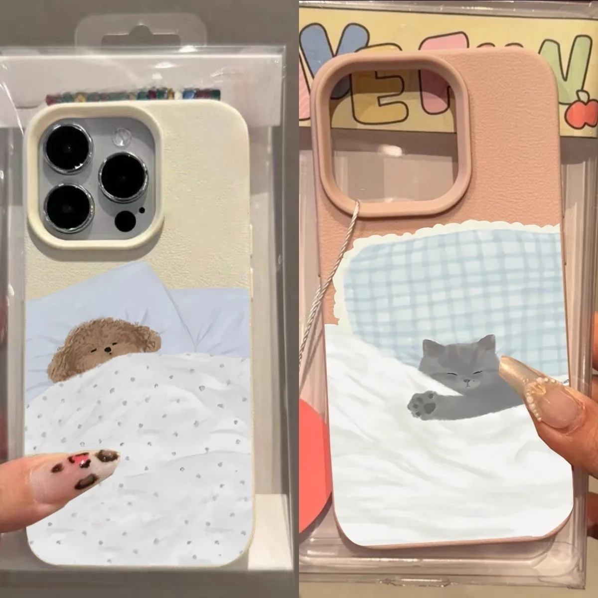 Precioso perro gato pareja funda para Motorola Moto Edge 50 Neo Pro 50 60 Fusion Stylus G84 G05 G15 G34 G75 G85 G54 G35 Play 2025 cubierta